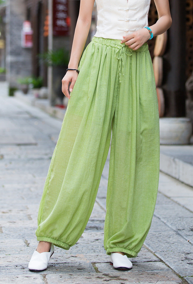 Women Lightweight Comfort Loose Lantern Pants – Babakud