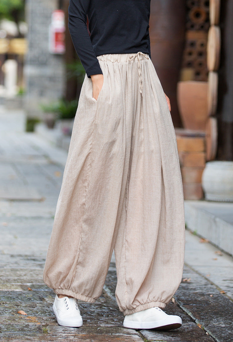 Women Lightweight Comfort Loose Lantern Pants – Babakud