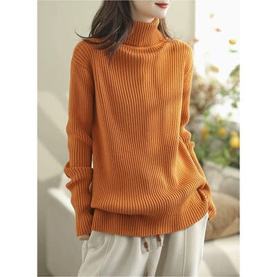 Autumn Minimalist Solid Casual Cotton Knitted Cardigan
