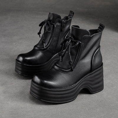 Autumn Winter Chunky Platform Casual Boots