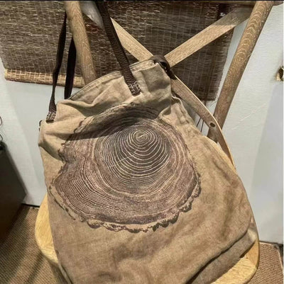 Spring Casual Women's Retro Linen Shoulder Bag