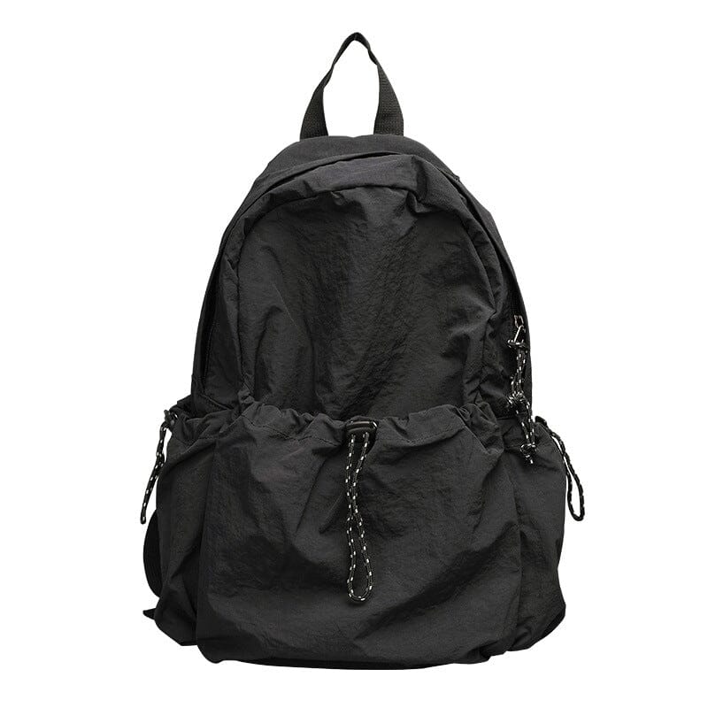 Minimalist Casual Lacing Canvas Backpack