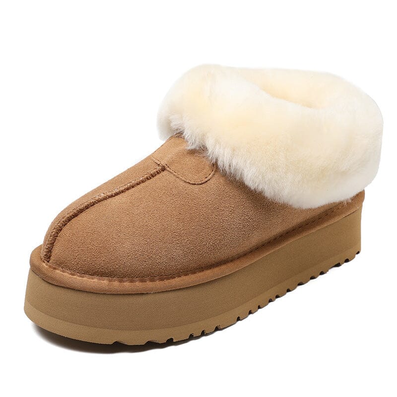 Winter Retro Suede Flat Thick Soled Casual Shoes