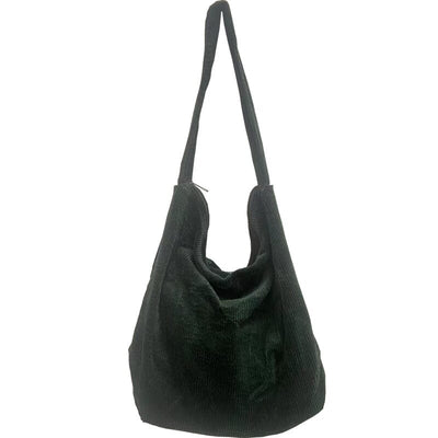 Women Casual Fashion Corduroy Shoulder Bag Dec 2023 New Arrival 