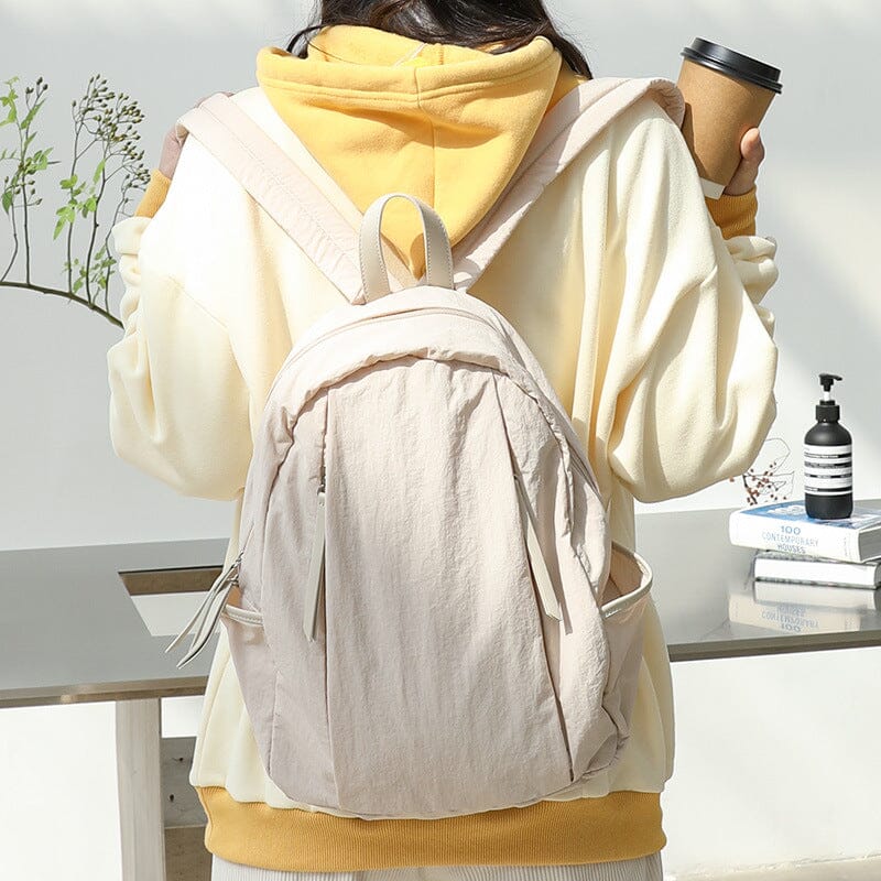 Women Casual Fashion Minimalist Canvas Backpack