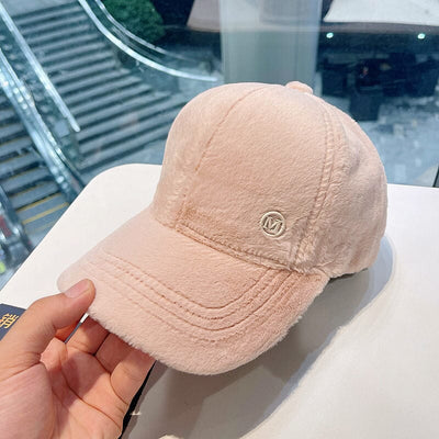 Women Casual Fashion Warm Fleece Cap