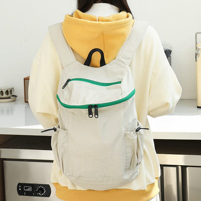 Women Casual Minimalist Canvas Backpack