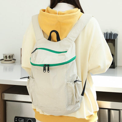 Women Casual Minimalist Canvas Backpack