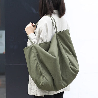 Women Casual Minimalist Canvas Shoulder Bag