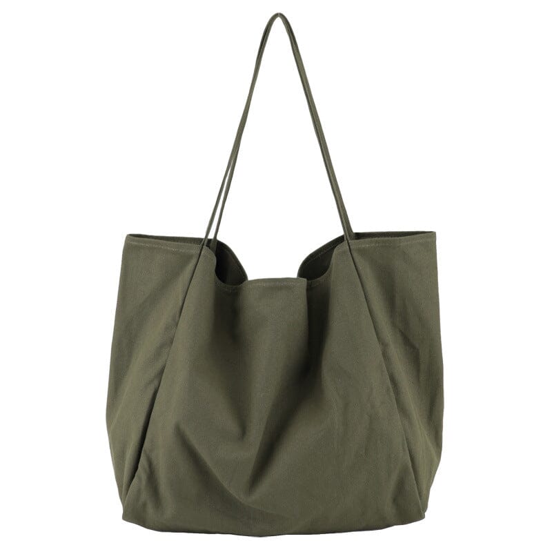 Women Casual Minimalist Canvas Shoulder Bag