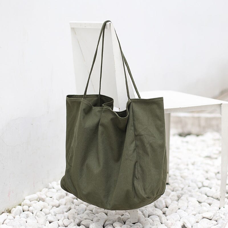 Women Casual Minimalist Canvas Shoulder Bag