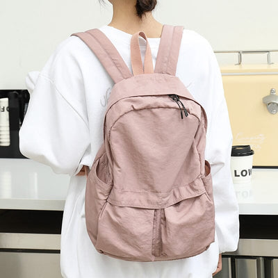Women Fashion Casual Canvas Minimalist Backpack Jan 2024 New Arrival 