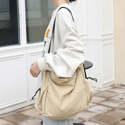 Women Fashon Casual Minimalist Canvas Shoulder Bag