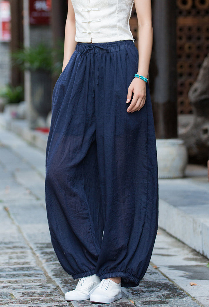 Women Lightweight Comfort Loose Lantern Pants – Babakud