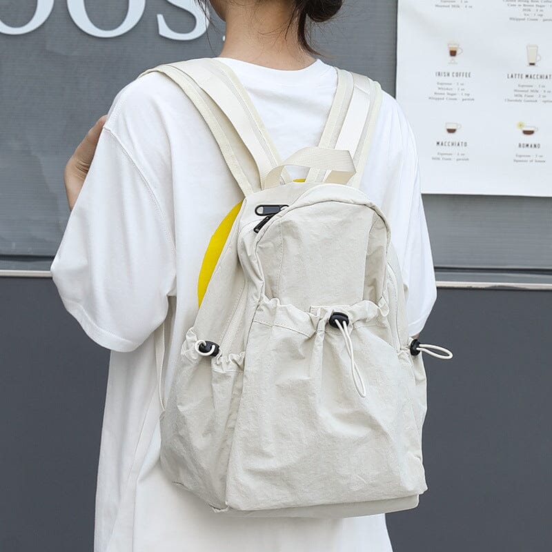 Women Minimalist Casual Canvas Backpack Jan 2024 New Arrival 
