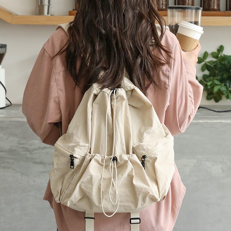 Women Minimalist Casual Fashion Canvas Backpack