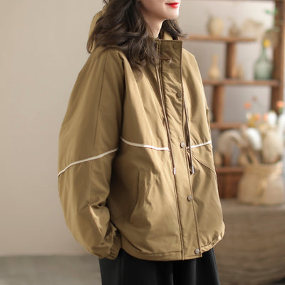 Women Minimalist Fashion Casual Quilted Jacket