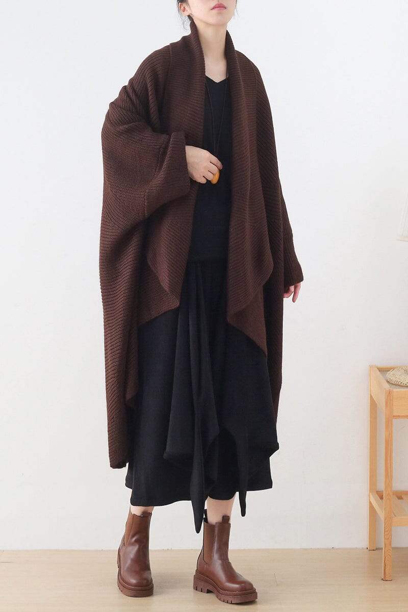 Women Minimalist Knitted Casual Shawl