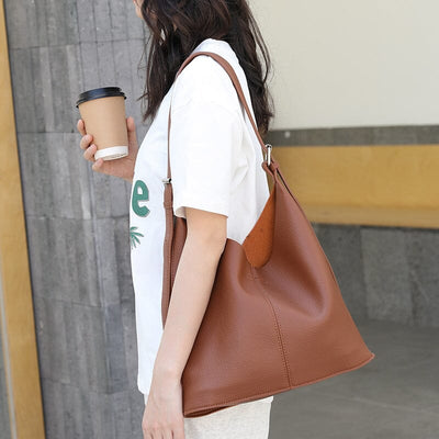 Women Minimalist Soft Shoulder Bag