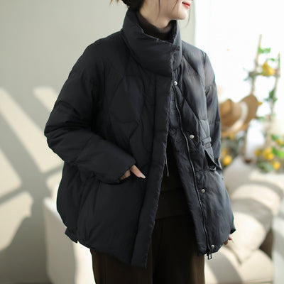 Women Minimalist Winter Casual Down Coat