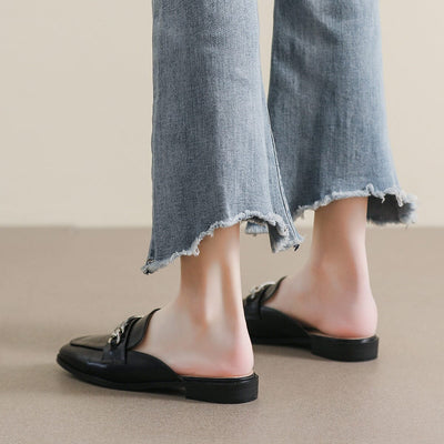 Women Retro Minimalist Comfort Casual Slippers