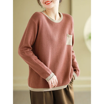 Women Stylish Casual Cotton Knitted Cardigan