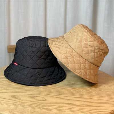 Women Winter Lightweight Quilted Warm Fishman Hat