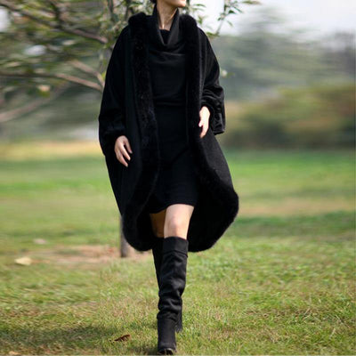 2020 Autumn New Women's Woolen Cloak Coat