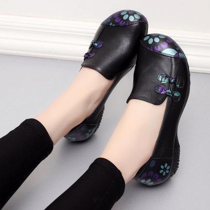 Autumn And Spring Ethnic Wild Size Women's Shoes 34-43 2019 April New 