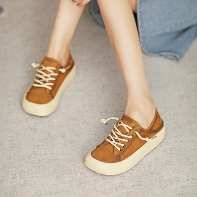 Autumn Fashion Soft Leather Casual Shoes Aug 2023 New Arrival 