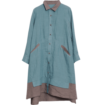 Autumn Literary Reduction Mid-length Dress 