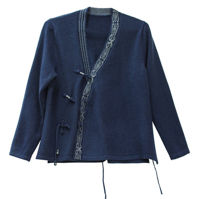 Autumn Retro Irregular Knitted Jacket For Women Sep 2022 New Arrival 