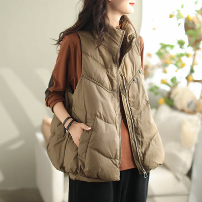 Autumn Winter Loose Casual Fashion Waistcoat