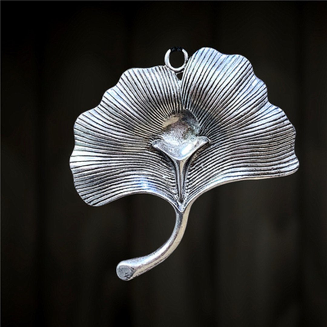 Babakud Animal Plant Shape Silver Plated Retro Necklace
