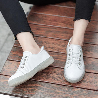 Babakud Casual Flat Leather Soft Bottom Women Shoes 35-41 2019 July New 
