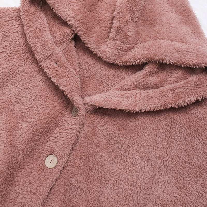 BABAKUD Fluffy Coats Autumn Winter Women Jackets Female Casual