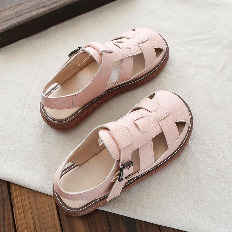 Babakud Hollow Breathable Summer Casual Sandals 2019 Jun New 35 Pink 