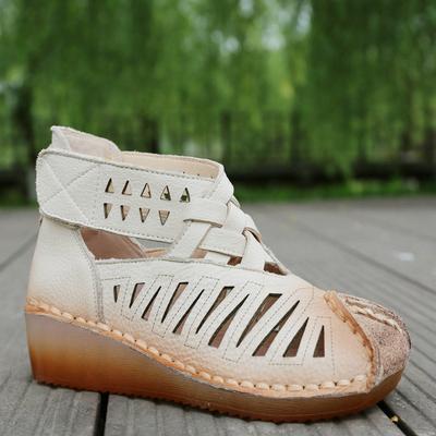 Babakud New Retro Handmade Summer Comforatable Women Sandals 2019 July New 
