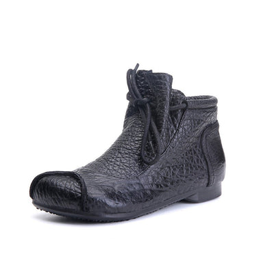 BABAKUD Original Handmade Leather Sewing Lace Up Boots 2019 August New 