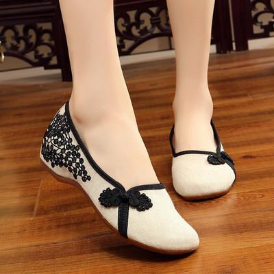Babakud Retro Comfortable Embroidered Women Shoes 34-41