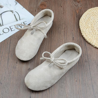 BABAKUD Spring Cotton Linen Retro Flat Casual Shoes 2019 October New 35 Beige 