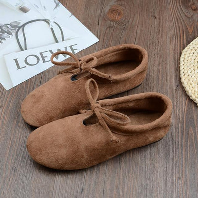 BABAKUD Spring Cotton Linen Retro Flat Casual Shoes