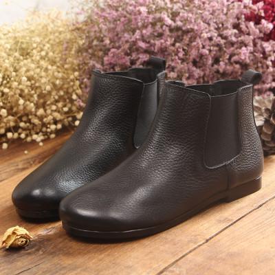 Babakud Spring Handmade Retro Women's Leather Boots 35-41