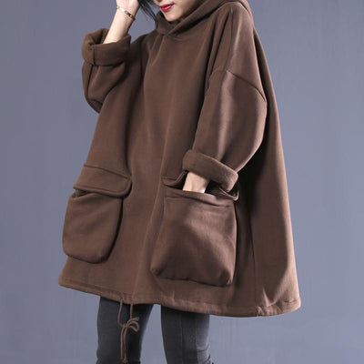 BABAKUD Spring Loose Large Size Velvet Thickening Long Section Hoodie 2019 August New 