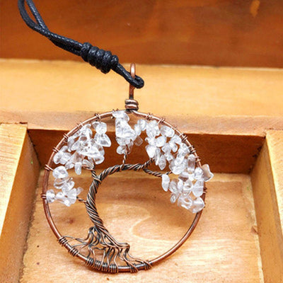 Babakud Tree Shape Roung Meatl Vintage Necklace