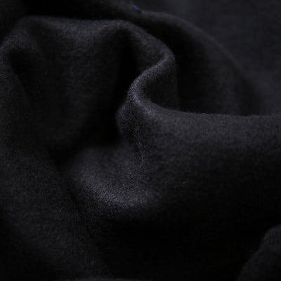 Black Loose Turtleneck Sweater Dress