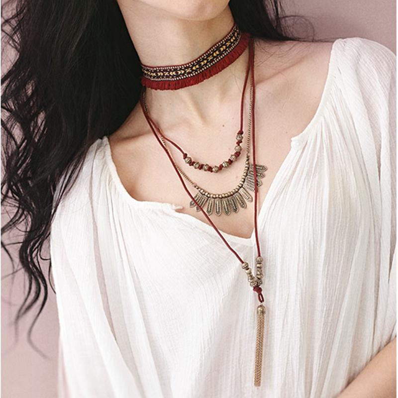 Bohemian Mix And Match Multilayer Necklace OCT 