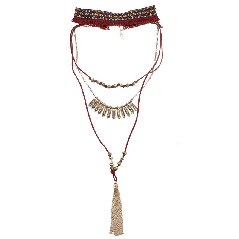 Bohemian Mix And Match Multilayer Necklace