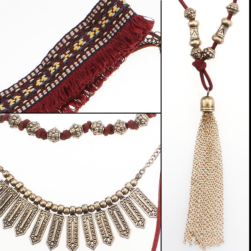 Bohemian Mix And Match Multilayer Necklace