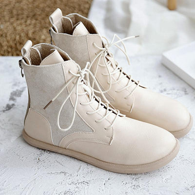 Casual Fashion Womens Lace-up Short Boots Dec 2020-New Arrival 